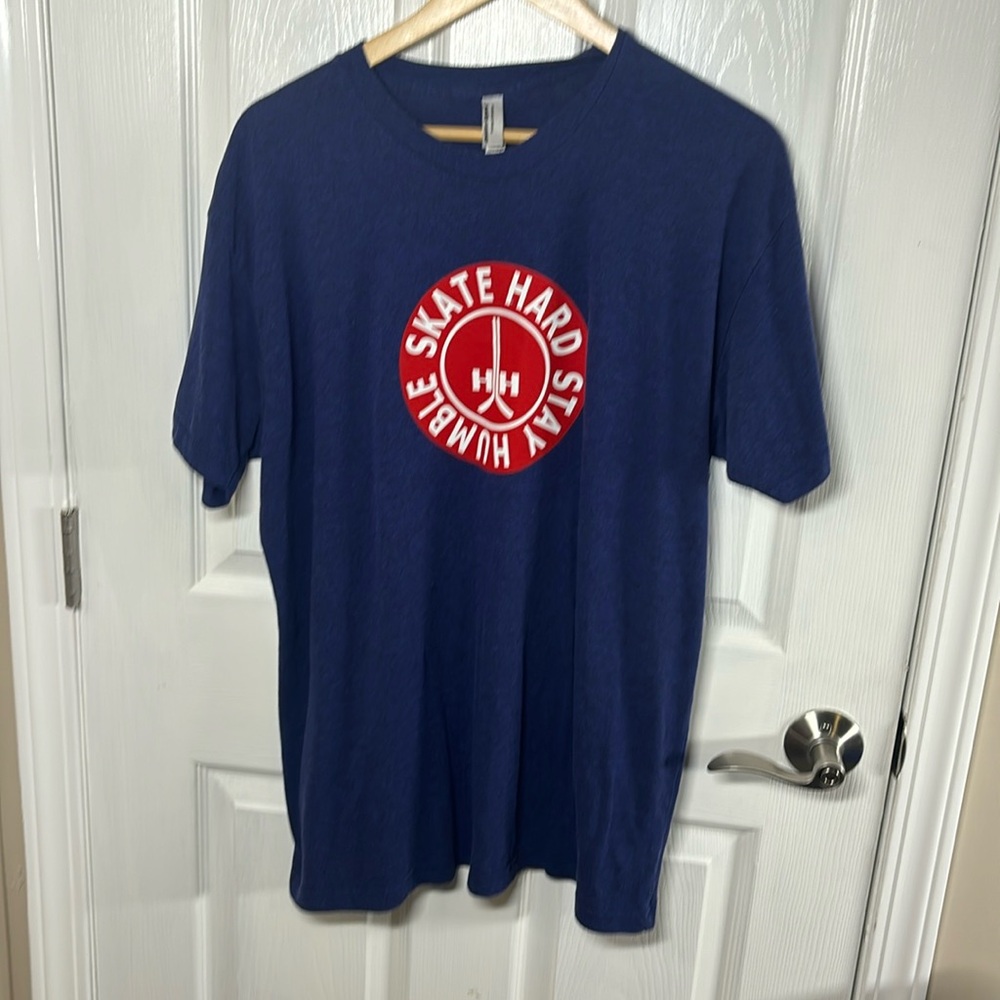 Humble Hockey “Skate Hard‎ Stay Humble” Mens XL T Shirt